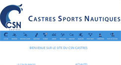 Desktop Screenshot of castres-sn.org
