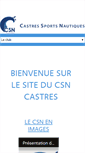 Mobile Screenshot of castres-sn.org
